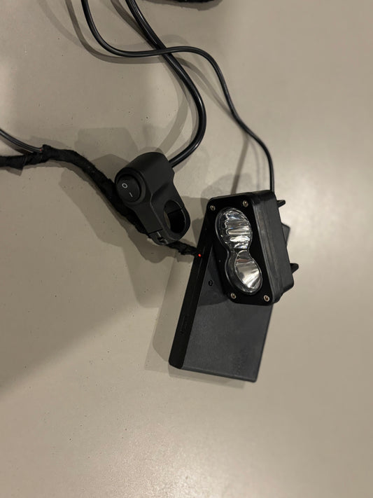 Battery powered Baja light