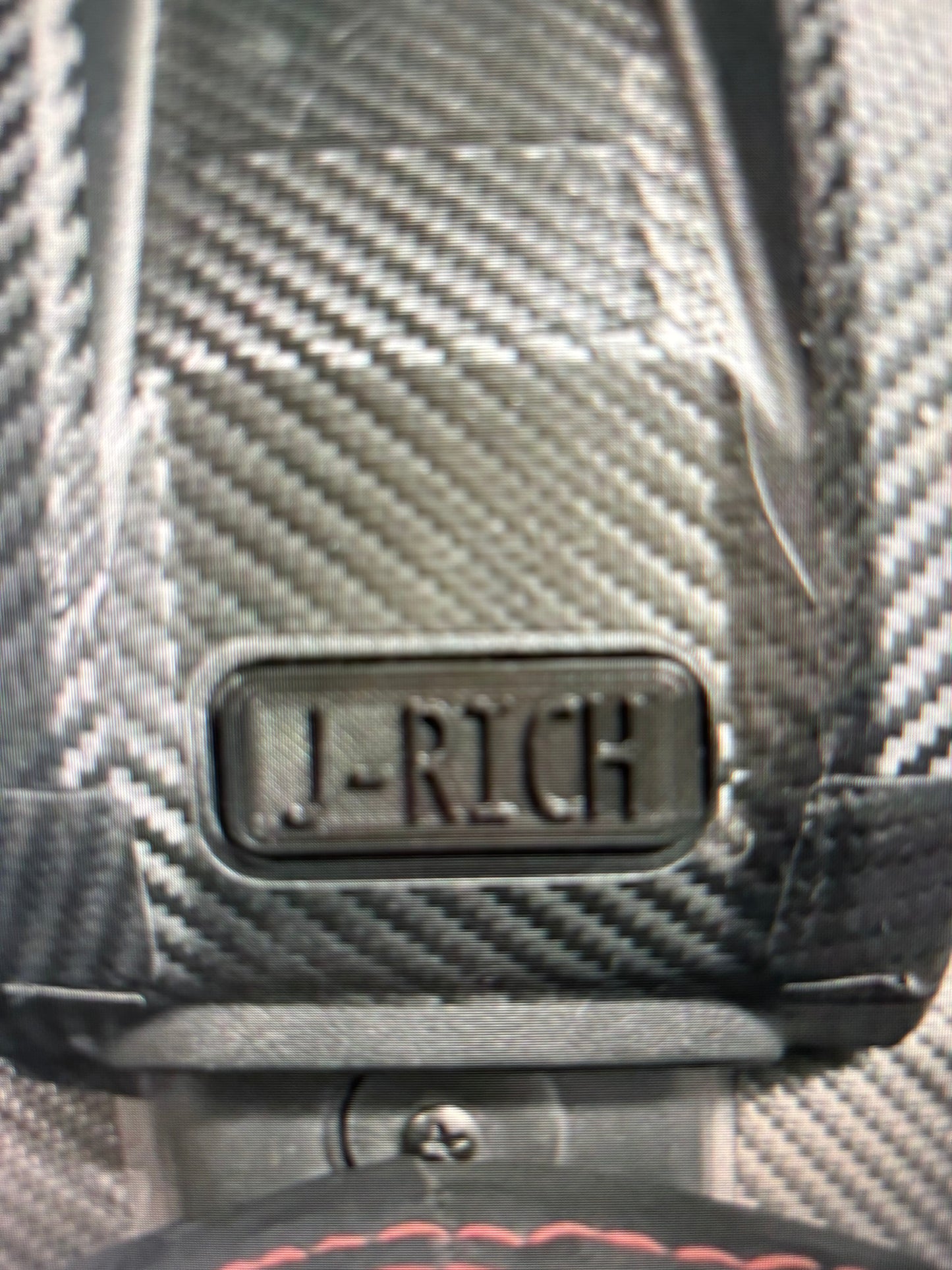 Surron battery lid badge