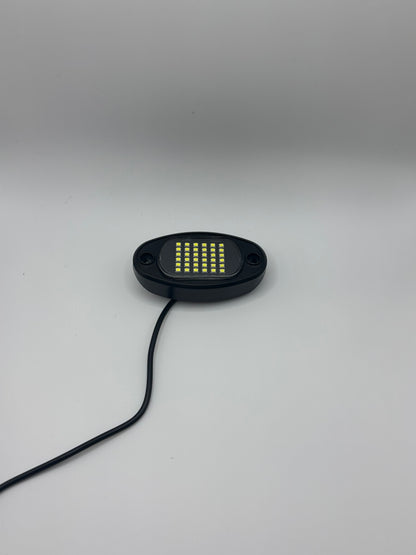 Battery powered rock light