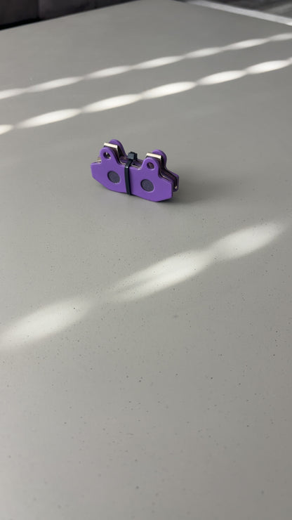 Purple ultra bee brake pads