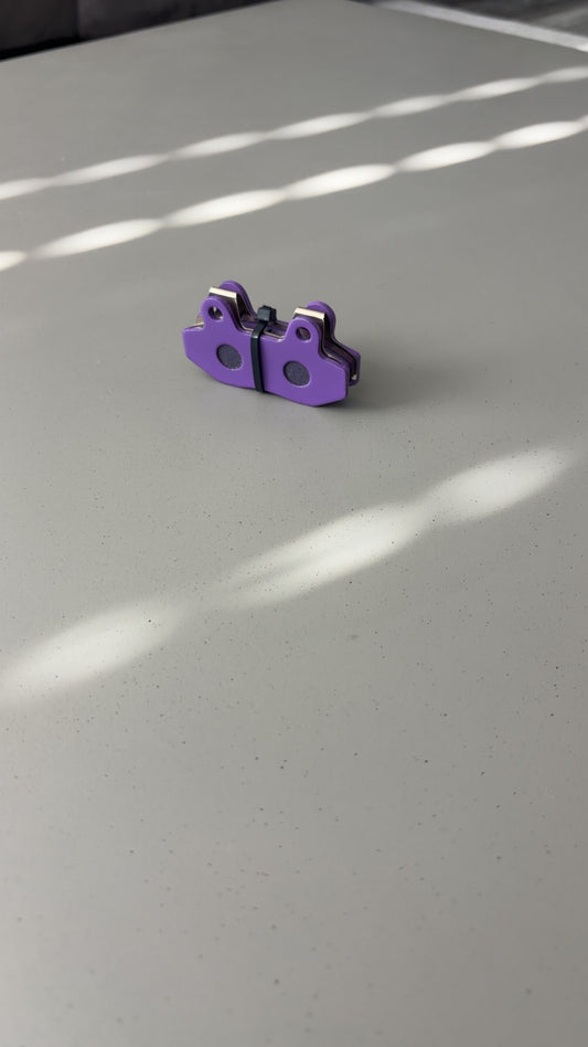 Purple ultra bee brake pads