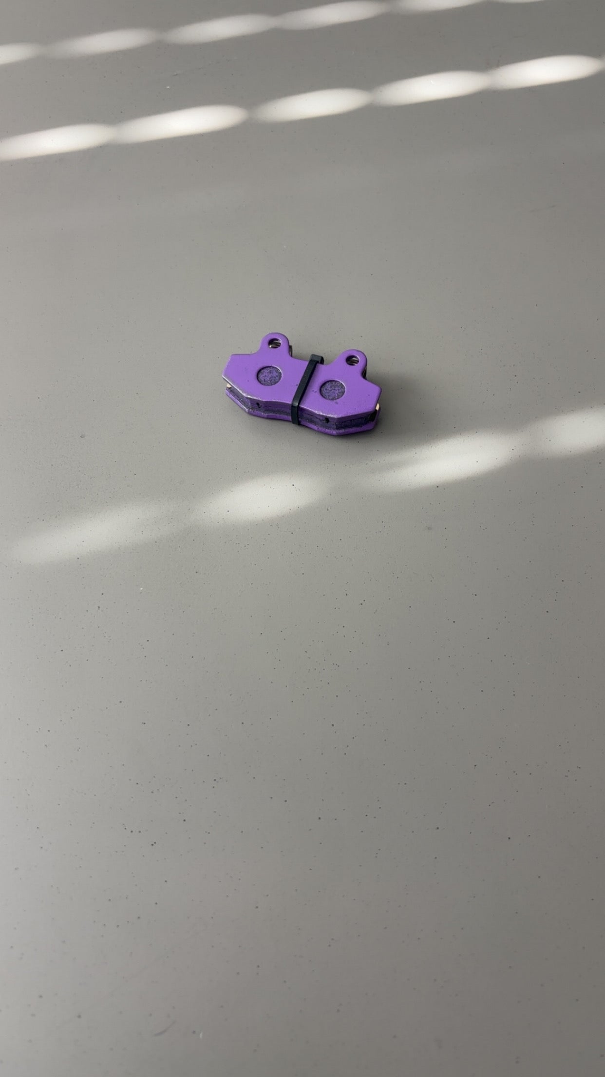 Purple ultra bee brake pads