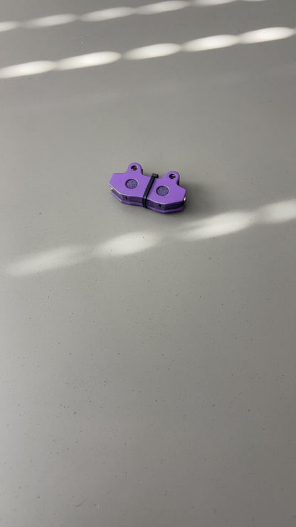 Purple ultra bee brake pads