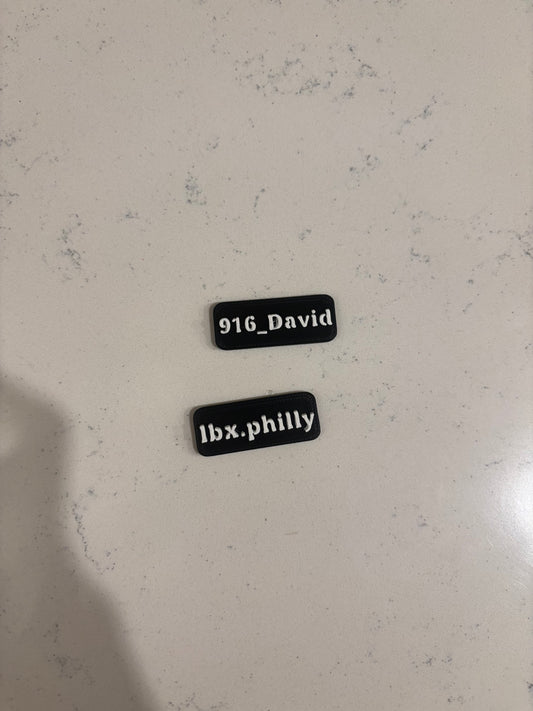 Surron battery lid badge