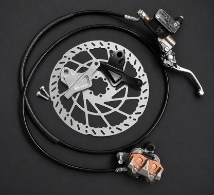Ultimate Pre-Bled Super 73/Ridstar q20/Macfox Ultra Bee Rear Brake Kit (Ships Next Business Day)